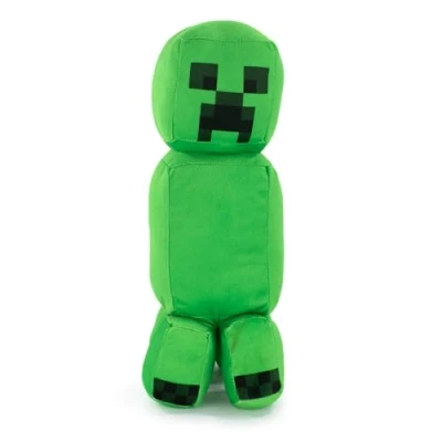 Imagen de Peluche Personajes Videojuego Minecraft Enderman, Llama, Ocelot, Cerdo, Steve, Alex, Creeper, Lobo Calidad Super Soft (Creeper)