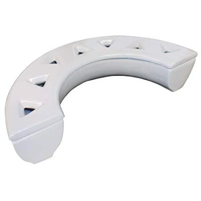 Imagen de Metrox Ceramic Room Humidifier (Para chimenea + estufa, capacidad 450 ml, color blanco cremoso, humidificador de ambiente semicircular) 19994