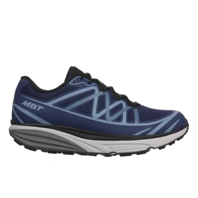 Imagen de MBT Simba ATR 2 SYM Zapatillas de Deporte para Hombre. Deportivas Senderismo Anatómicas y Cómodas. Calzado Fisiológico Confort Estabilidad con Suela balancín. Sneakers Montaña. Color Azul
