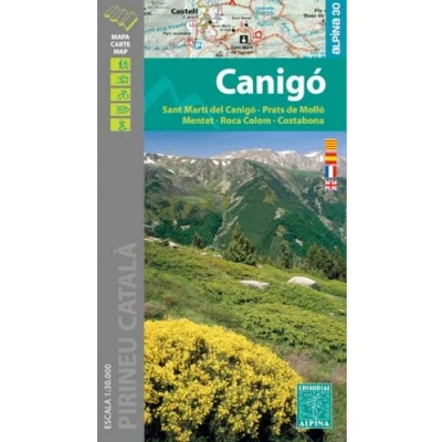 Imagen de Mapa Canigo 1:30000