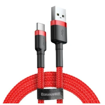 Imagen de Baseus Cafule CATKLF B09 Cable USB para cargar Rojo