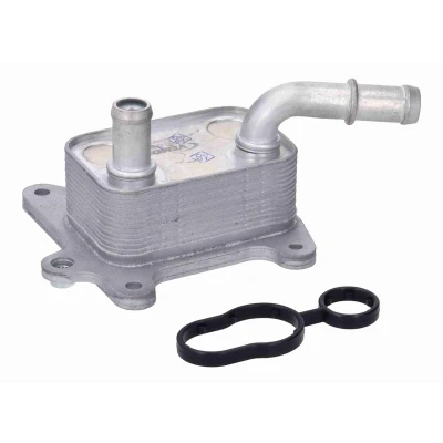 Imagen de VEMO V46 60 0089 Radiador de Aceite rerigerado por agua sin alojamiento del filtro aceite, junta DACIA: LOGAN 2, SANDERO 2
