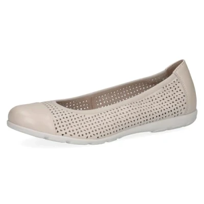 Imagen de CAPRICE Mujer 9 22151 42, Zapatos Tipo Ballet, Cream Perlato, 36 EU