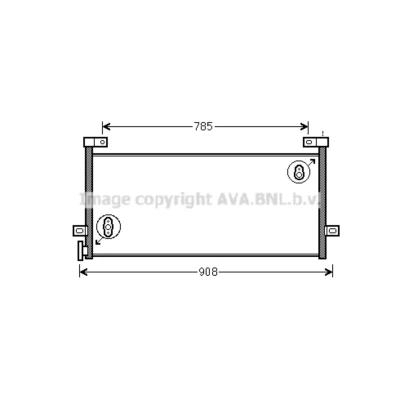 Imagen de PRASCO VL5081 Condensador 15,5 13,4 Aluminio 835 R 134 a