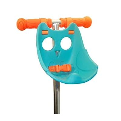Imagen de Scootaseatz: Buho en Azul Accesorio para el Manillar de tu Micro Scooter y Otros Modelos Se Adapta a la mayoría los patinetes 2 3 Ruedas niños