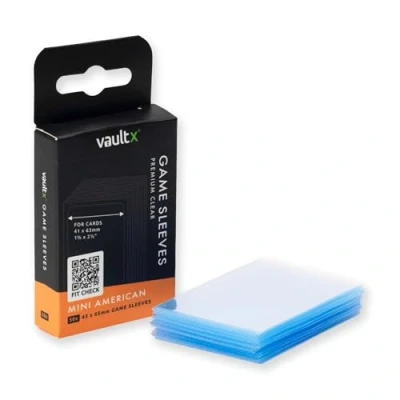 Imagen de Vault x Fundas para cartas de 41 63 mm, protección y preservación con funda antiestática sin PVC (50 unidades)