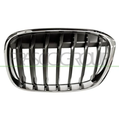 Imagen de PRASCO BM7062004 Parrilla Delante, izquierda cromo/negro
