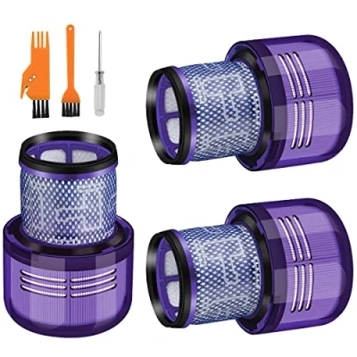 Imagen de DODUOS 3PCS Filtro para Dyson V11 V15 SV14, Filtros Lavables de Reemplazo Compatible con SV14 Cyclone Animal Absolute Total Clean, No. DY 970013 02 &amp; 97001302