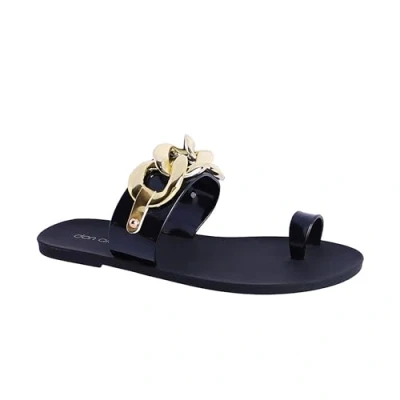 Imagen de Don Algodon Liana Sandalias planas, Mujer, Talla: 37, Dark blue Zapatos