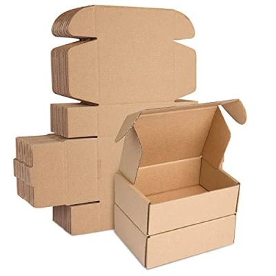Imagen de 10 Piezas Cajas de Cartón Corrugado, 150x100x50mm Paquetes Pequeños, Embalaje para Negocios, Correos, Almacenamiento o Regalo