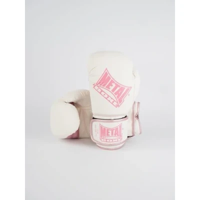 Imagen de Metal Boxe MB200 Gants Blanc Taille 8 oz