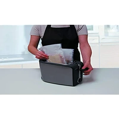 Imagen de Ibili Set 2 Bolsas para Grill &amp; TOSTADORA, Stainless Steel