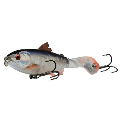 Imagen de Poisson Nageur Flottant A Helice Special Surface Savage Gear 3D Smash Tail Minnow 10Cm 17G Fire Tiger
