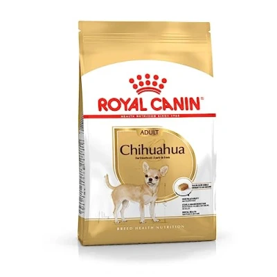 Imagen de Royal Canin Chihuahua Adulto Paquete de 4 x 500 g Alimento seco para Chihuahuas Adultos apoyar la Calidad Las heces y Salud Dental Alta aceptación
