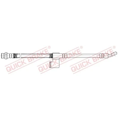 Imagen de QUICK BRAKE 58.884 Latiguillos de Freno 502 con rosca interna HYUNDAI: Coupe II