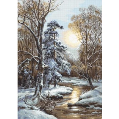 Imagen de Luca S Petit Point Kit Thaw G596