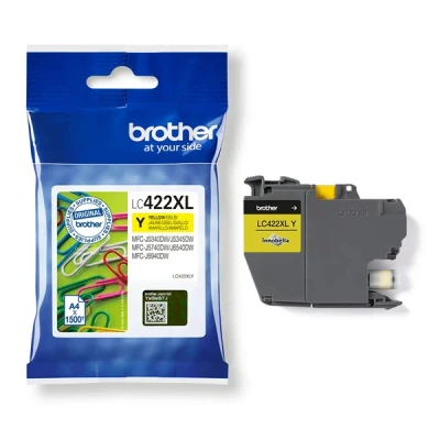 Imagen de Brother LC422XLY HY Ink For BH19M/B