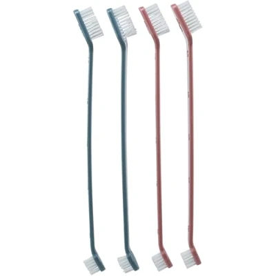 Imagen de Trixie 4 Cepillos Dientes 23 cm Dobles, Plástico, Perro