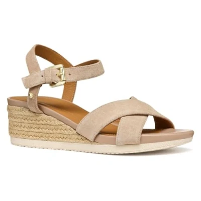 Imagen de Sandalias de cuña para mujer Geox Ischia Corda B