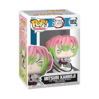 Imagen de Funko Pop! Animation: DS Mitsuri Kanroji (Attack) Demon Slayer Guardianes de la Noche Figura Vinilo Coleccionable Idea Regalo Mercancia Oficial Juguetes para Niños y Adultos
