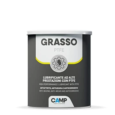 Imagen de Camp Grasso Ptfe, Grasa Lubricante Sintética A Base de Ptfe Óptimo Rendimiento, Efecto Antidesgaste y Antibloque, 1Kg