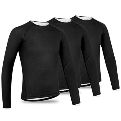 Imagen de GripGrab Camiseta Interior de Ciclismo Ride 1ud o 3ud Térmica Manga Larga Running Ski Deportes Invierno Transpirable Adulto