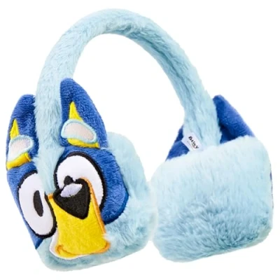 Imagen de Bluey Ajustables Orejeras Invierno para Niña, Calentadores de Orejas Regalo Navidad