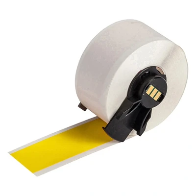 Imagen de M611 Brady M61C 1000 595 YL Etiquetas de vinilo amarillo 25,40 mm x 15,24 m (original)