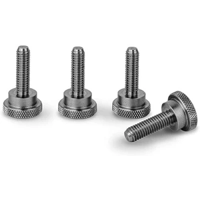 Imagen de Precisiongeek Tornillo para pulgar de hombro acero inoxidable M5 x 19 mm 4pz