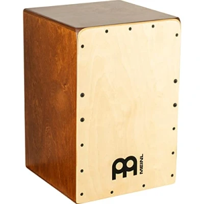 Imagen de Meinl Cajón de tambor con caja interna fabricado en Europa placa frontal abedul báltico/cuerpo almendra, serie Snarecraft, 2 años garantía, SC80AB B