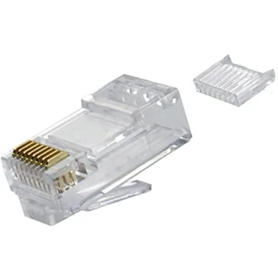 Imagen de Telegärtner J00026A0182 Conector RJ45, sin apantallamiento, Transparente