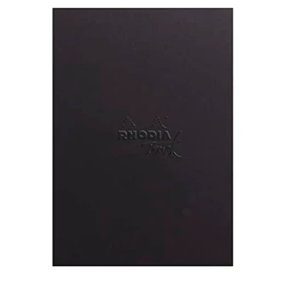 Imagen de Rhodia 116187C Touch Mixed Media Pad, papel Paint&#039;On extra blanco 250 g A5 vertical, 20 hojas microperforadas desmontables pegadas lienzo bloc