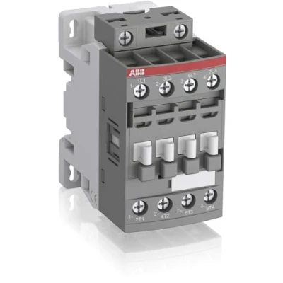 Imagen de Abb entrelec a frctlp Contactor auxiliar af16 40 00 4 polos 100 250v corriente alterna/corriente conti