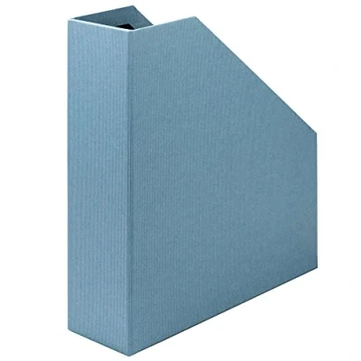 Imagen de Rössler Papier 1318452150 S.O.H.O. Organizador de pie para DIN A4, 8,5 x 26 31,5 cm, tela vaquera, 1 unidad