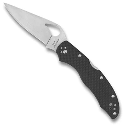 Imagen de Spyderco By01gp2 Cuchillo BYRD Knife Harrier 2, Negro, 11 cm fermé