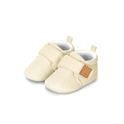 Imagen de Sterntaler Zapatillas de Gateo para bebé, Mocasín Plano Unisex, Beige, 18 EU