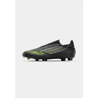Imagen de adidas Performance F50 League LL FG/MG Botas de fútbol con tacos, Hombre, Talla: 38, Core black/iron metallic/lucid lemon Zapatos