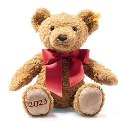 Imagen de Steiff Oso de Peluche Cosy Year 2023 34 cm Marrón Dorado, 113901, Dijon