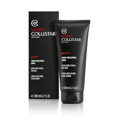 Imagen de Collistar Crema depilatoria para hombre, depilación perfecta, sin irritar la piel, fácil aplicación, 200 ml