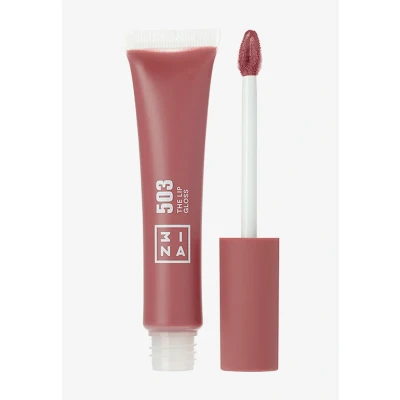 Imagen de 3INA MAKEUP The Lip Gloss 503 Nude Brillo de labios textura cremosa y ligera Labial efecto glossy súper brillante Aplicador en forma esponja Vegan Cruelty Free