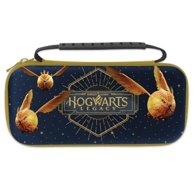 Imagen de Freaks And Geeks Wizarding World Harry Potter Hogwarts Legacy, 299281d, XL Case for Nintendo Switch, Switch Oled, Golden Snidget