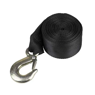 Imagen de Sealey GWES20 Correa de cabrestante para remolque 50 mm x 10 m, resistencia a la rotura 1350 kg con gancho forjado