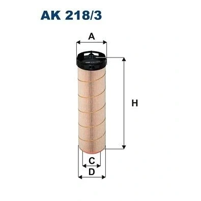Imagen de Filtro de aire FILTRON AK218/3