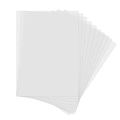 Imagen de 10 Pcs Hojas en Blanco de la Plantilla Mylar A4 Plantillas Cuadradas Utilice Máquinas Compatibles con Cricut(30,5x21,7cm)