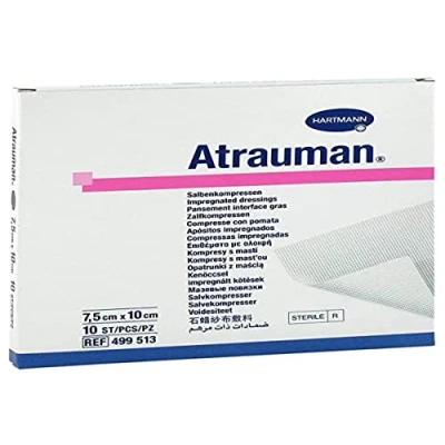Imagen de Hartmann Atrauman Ag Juego de 10 unidades (7,5 x cm)