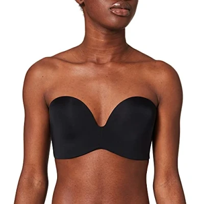 Imagen de Wonderbra Ultimate Strapless Bra, Sujetador Cotidiano para Mujer, Negro, 100D ES (Talla EU: 85D)