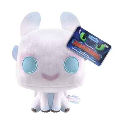 Imagen de Funko Pop! Plush: HTTYD Light Fury () How To Train Your DragonPeluche Coleccionable Idea de Regalo Cumpleaños Mercancia Oficial Muñeco para Niños y Adultos Ideal Movies Fans