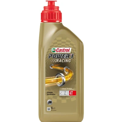 Imagen de Castrol Power 1 Racing 4T 5W 40 1L Aceite de motor 15F58A