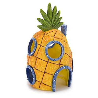 Imagen de Penn Plax Bob Esponja Squarepants Big Bikini Bottom Decoración Acuario