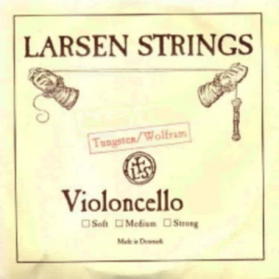 Imagen de CUERDAS VIOLONCELLO Larsen (Wolframio) 3ª Medium Cello 4/4